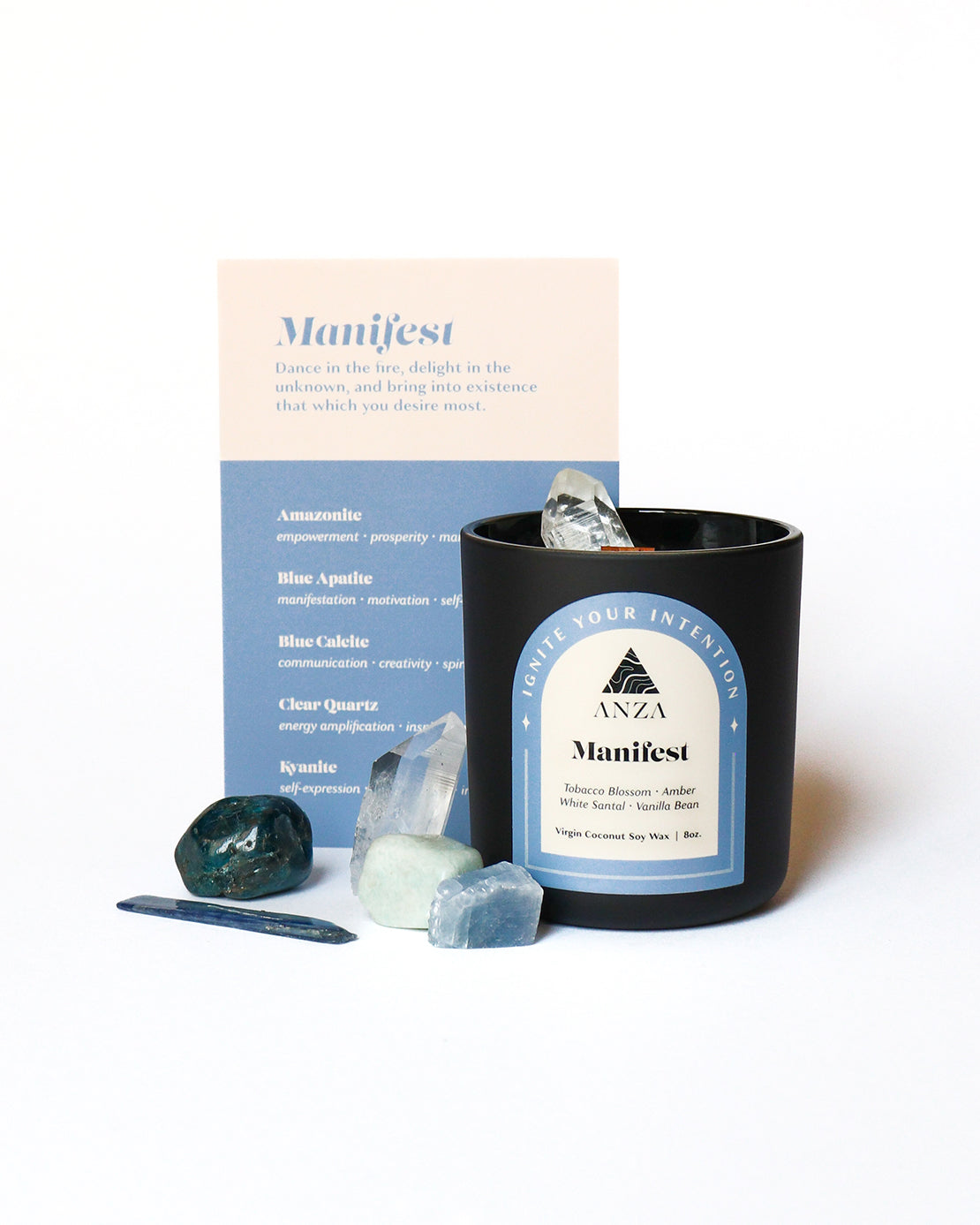 Intention Candle Kit with Crystals – Annie's Blue Ribbon General Store