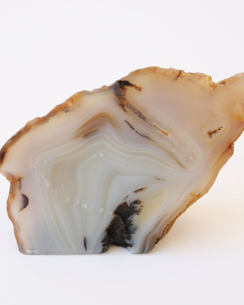 Agate Stand Up Polished Crystal - Anza Studio