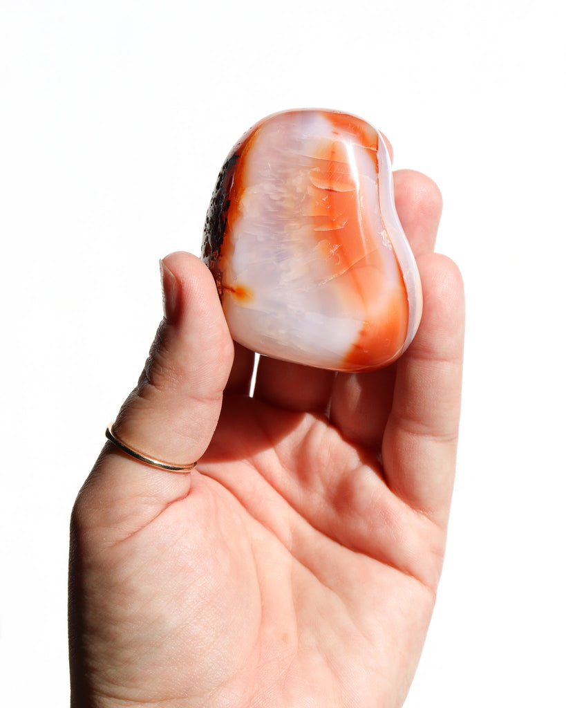 Carnelian Palm Stone - Choose Your Own!
