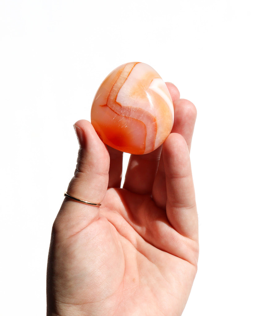 Carnelian Palm Stone - Choose Your Own!