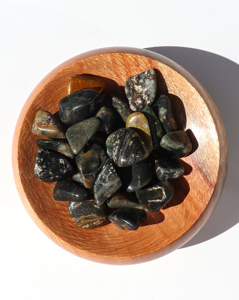 Sea Jasper Tumbled Stones - Anza Studio