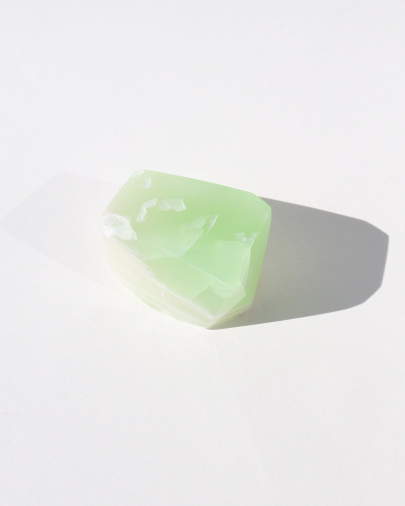 Green Calcite Polished Freeform