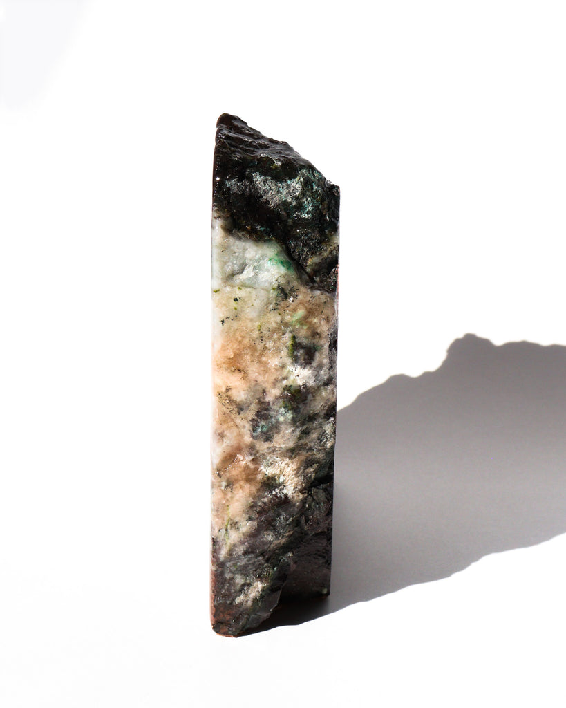Polished Copper Ore Standing Display Piece