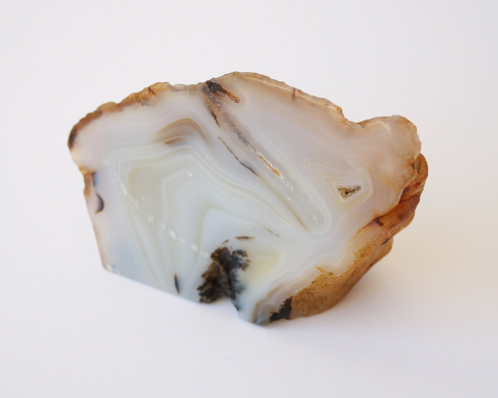 Agate Stand Up Polished Crystal - Anza Studio
